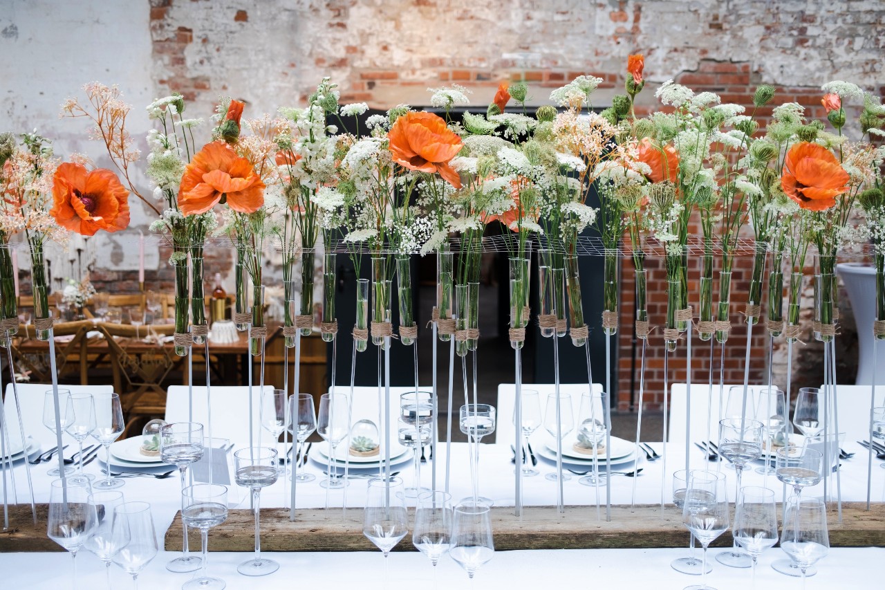 Layered Table Arrangement Style & Tips Layered Table Arrangement Layered Table Arrangement